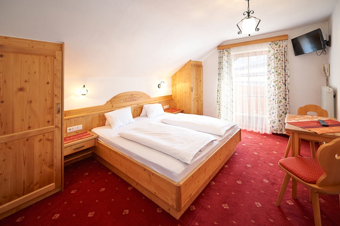 Doppelzimmer in der Pension Schrempfgut